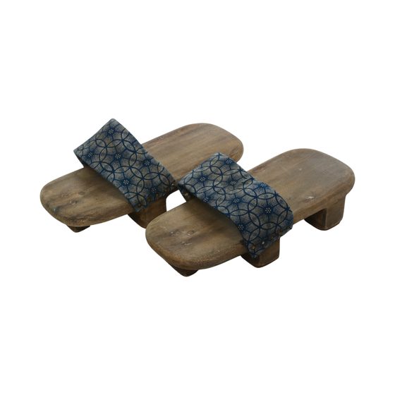 Memoirs of a Geisha — Auntie's (Tsai Chin) Set Dressing Geta Shoes