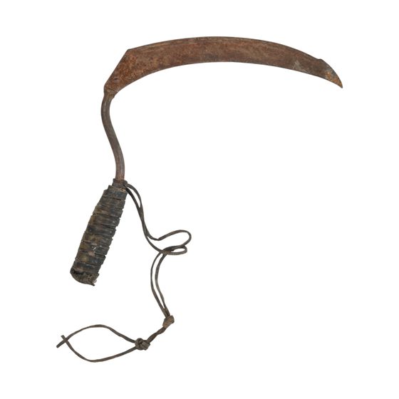 Pirates of the Caribbean: Dead Man's Chest — Weathered Sickle Weapon Prop
