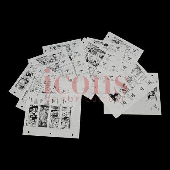 Austin Powers in Goldmember — Production Used Story Board Prints