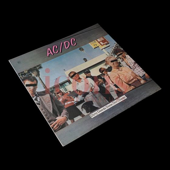 Records — Dirty Deeds Done Dirt Cheap - Peru Promotional LP