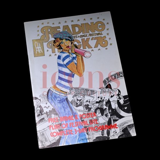 Programs & books — Reading Rock Festival 1976 Program