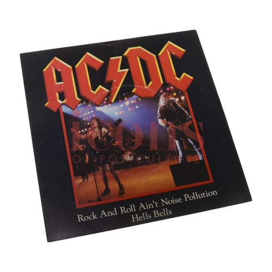 Records — Rock and Roll Ain't Noise Pollution UK 7" Single