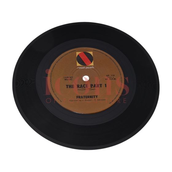 Records — Fraternity - 7" Single The Race Part 1 / The Race Part 2