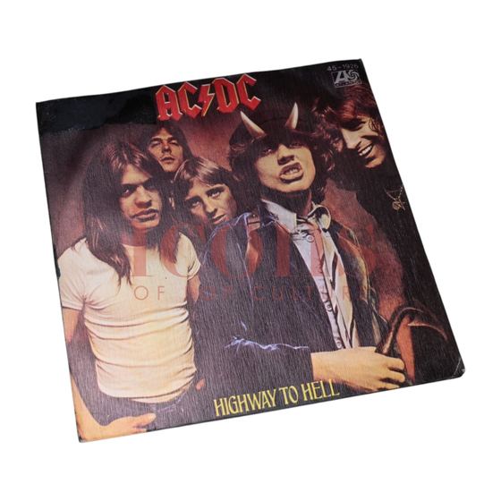 Records — Highway to Hell Spanish 7-inch Single