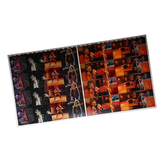 Printer's proofs — "Powerage" Compact Disc Packaging Printer's Proof
