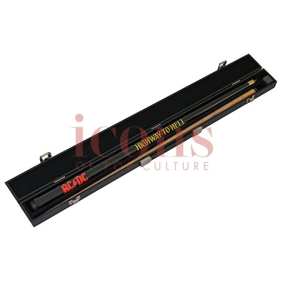 Pins & merch — Highway to Hell Two-Piece Billiard Pool Cue & Carrying Case