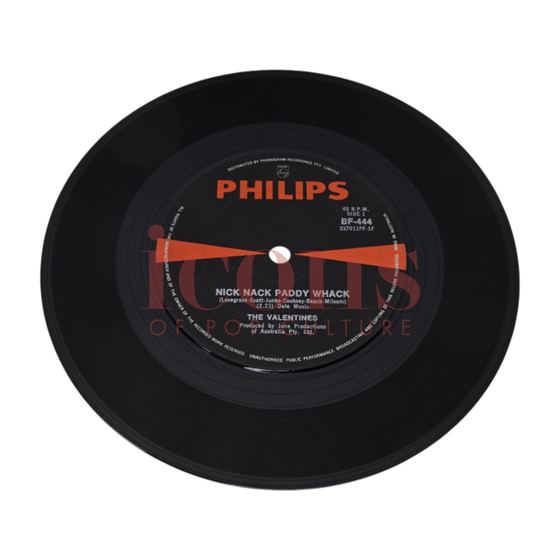 Records — The Valentines - 7" Single Nick Nack Paddy Whack / Getting Better