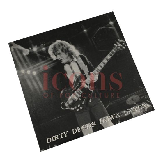 Records — Dirty Deeds Down Under - Unofficial Multicolored Splatter Vinyl LP