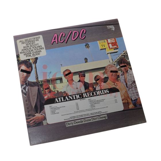 Records — Dirty Deeds Done Dirt Cheap 1976 U.S. Promotional LP