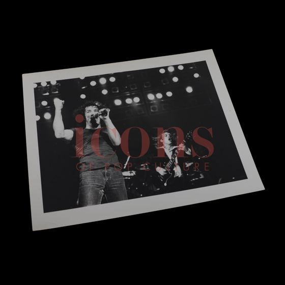Photographs — Brian Johnson & Angus Young Concert Photograph