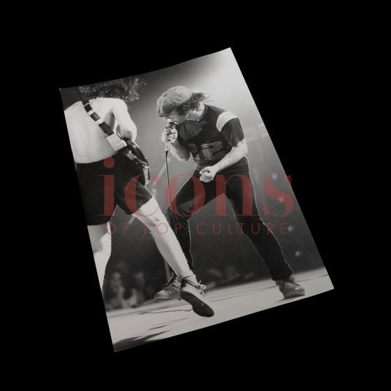 Photographs — Brian Johnson & Angus Young Photographic Print