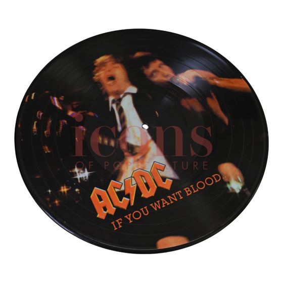 Records — If You Want Blood You've Got It Picture Disc - Mispress