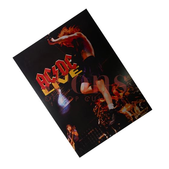 Posters — Poster Featuring the "AC/DC Live" Album Cover Graphic