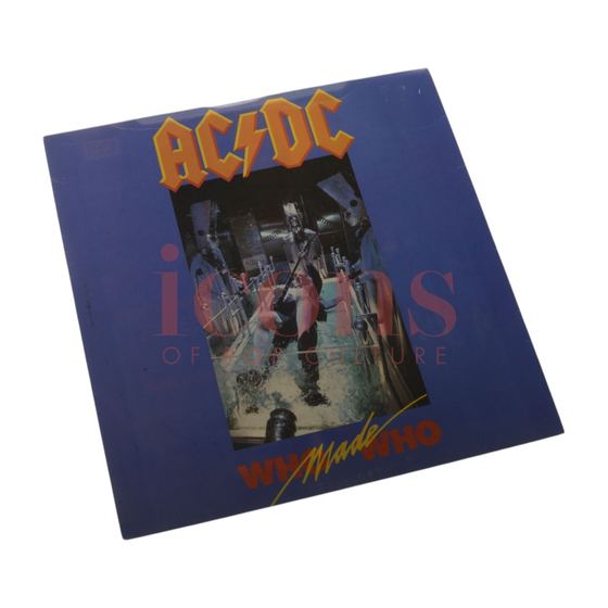 Records — Who Made Who UK 7" Single