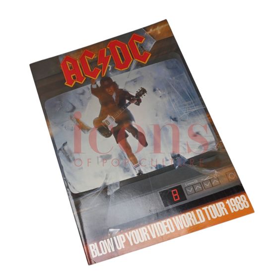 Programs & books — Blow Up Your Video World Tour 1988 Program Book