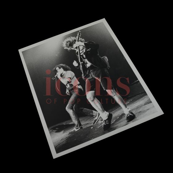 Photographs — Angus Young & Bon Scott Photographic Print