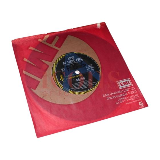 Records — Love At First Feel 7-inch Single