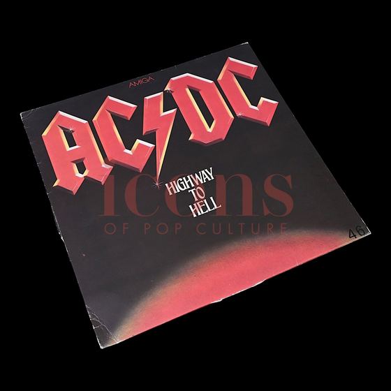 Records — Highway to Hell - 1981 East German AMIGA First Pressing LP