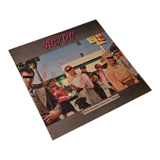 Records — Dirty Deeds Done Dirt Cheap Rare 1976 Israeli Pressing