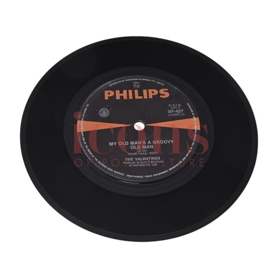 Records — The Valentines - 7" Single My Old Man's A Groovy Old Man / Ebeneezer