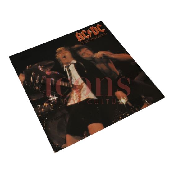 Records — If You Want Blood You've Got It - 1979 Spanish Pressing