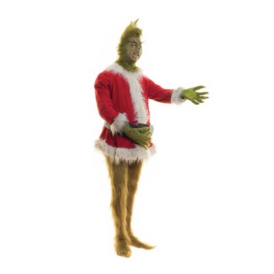 The Grinch's Santa coat worn by Jim Carrey